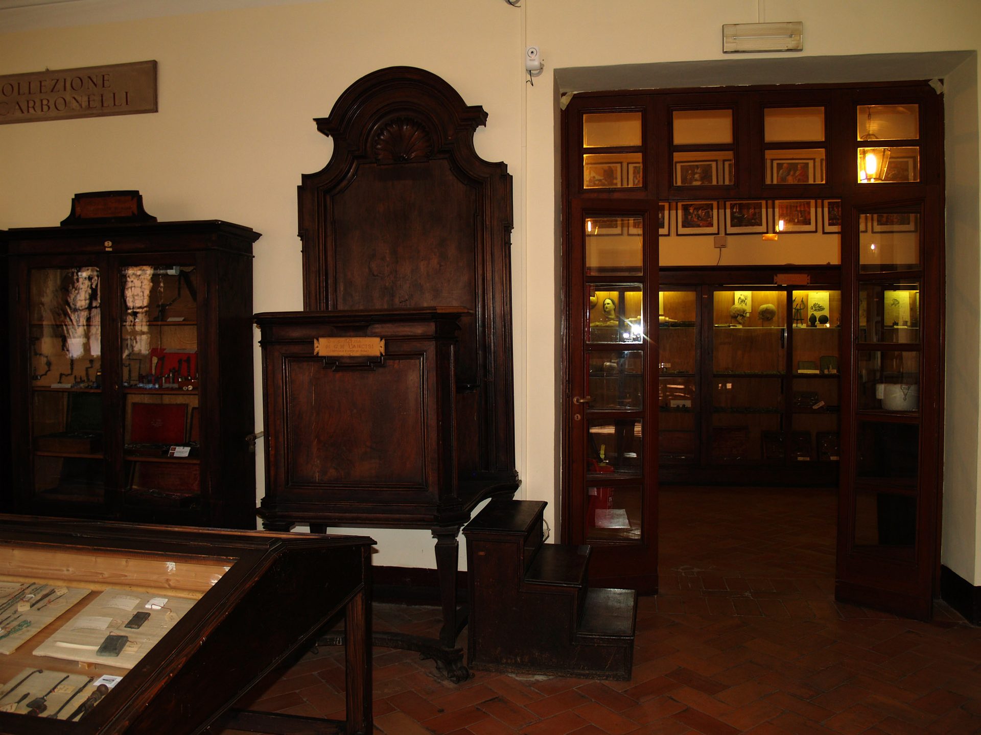 Lancisi's academic chair, Roma (1).jpg